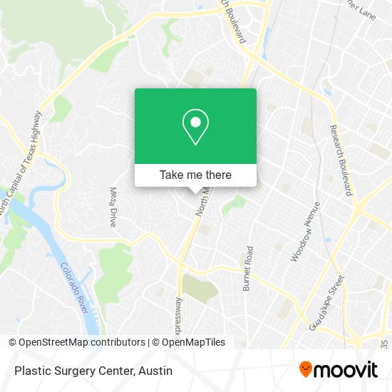 Mapa de Plastic Surgery Center