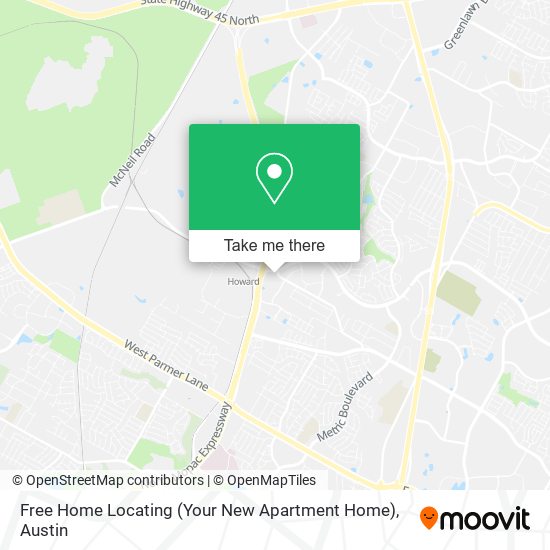 Mapa de Free Home Locating (Your New Apartment Home)