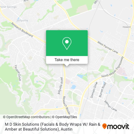 M D Skin Solutions (Facials & Body Wraps W/ Rain & Amber at Beautiful Solutions) map