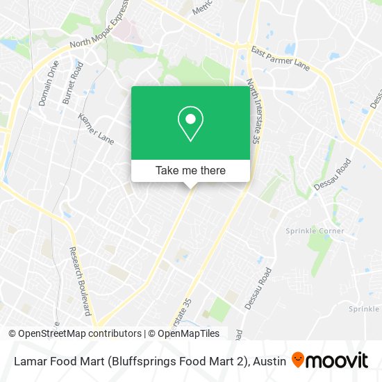 Lamar Food Mart (Bluffsprings Food Mart 2) map