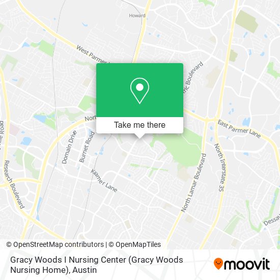 Mapa de Gracy Woods I Nursing Center (Gracy Woods Nursing Home)