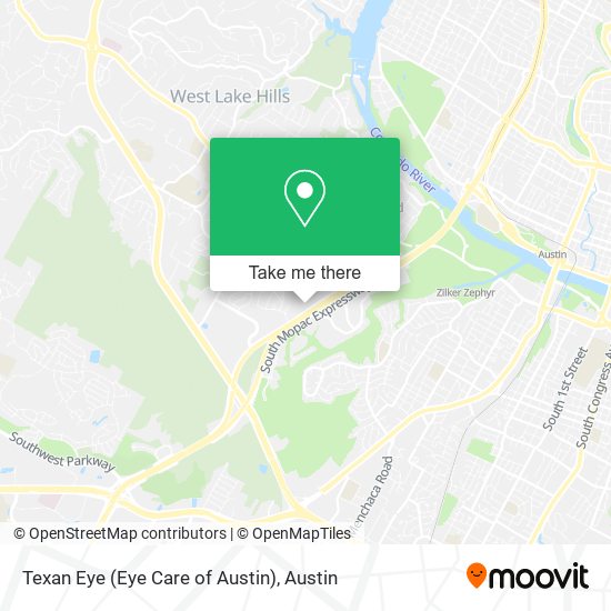 Mapa de Texan Eye (Eye Care of Austin)