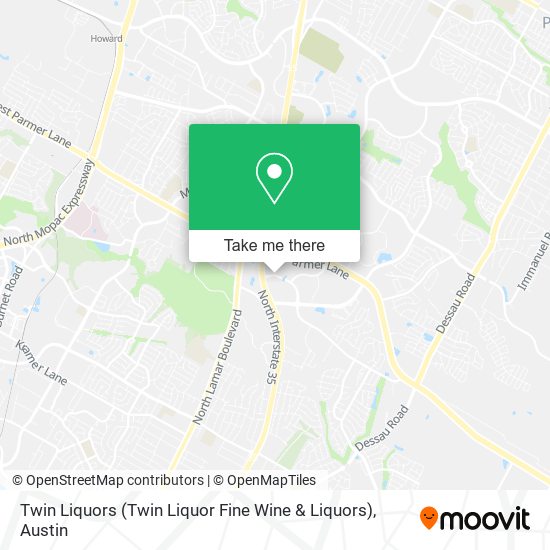 Twin Liquors (Twin Liquor Fine Wine & Liquors) map