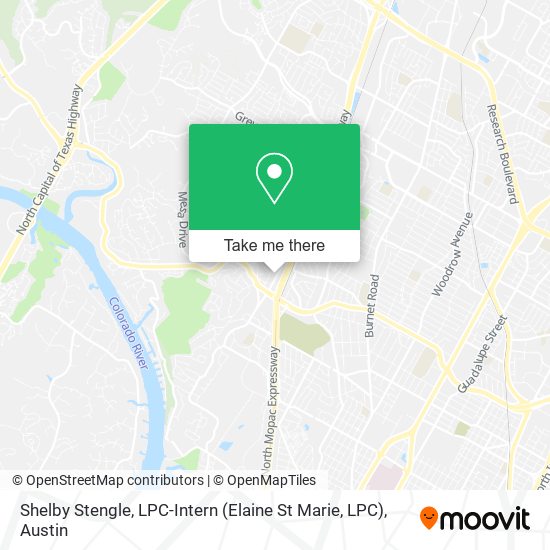 Shelby Stengle, LPC-Intern (Elaine St Marie, LPC) map