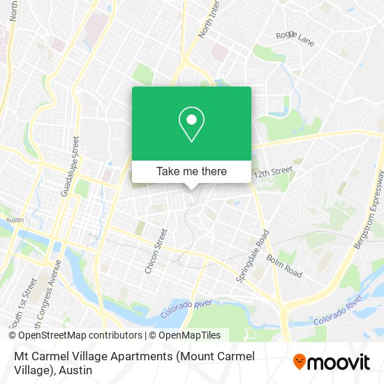 Mapa de Mt Carmel Village Apartments (Mount Carmel Village)