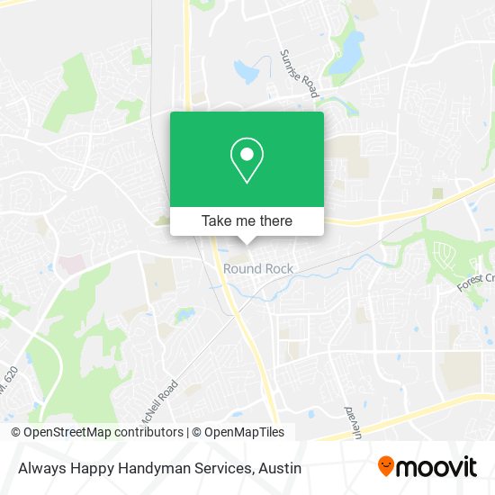 Mapa de Always Happy Handyman Services
