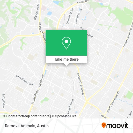 Remove Animals map