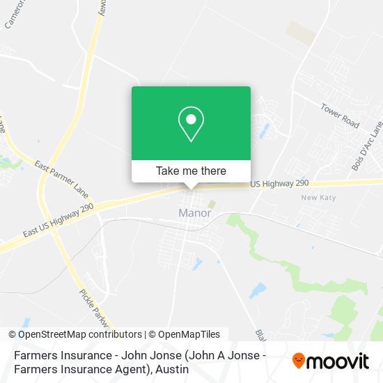 Mapa de Farmers Insurance - John Jonse (John A Jonse - Farmers Insurance Agent)
