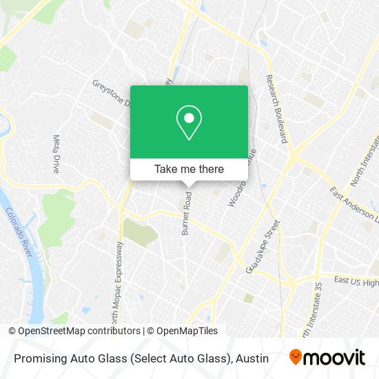 Promising Auto Glass (Select Auto Glass) map