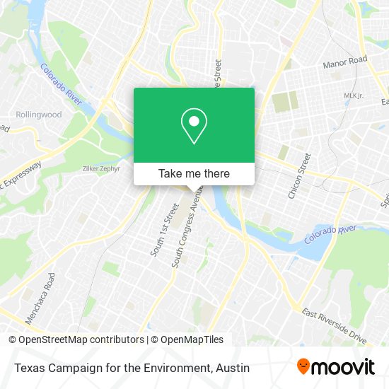 Texas Campaign for the Environment map