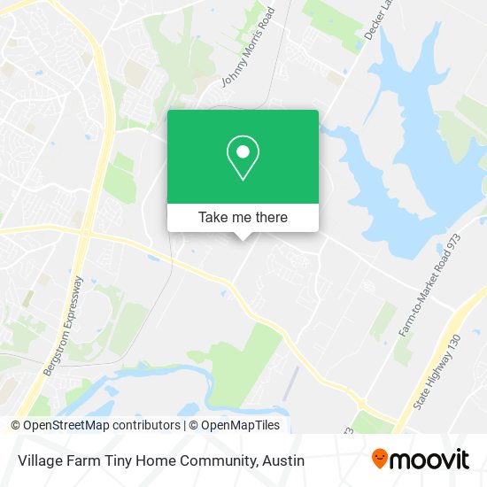 Village Farm Tiny Home Community map