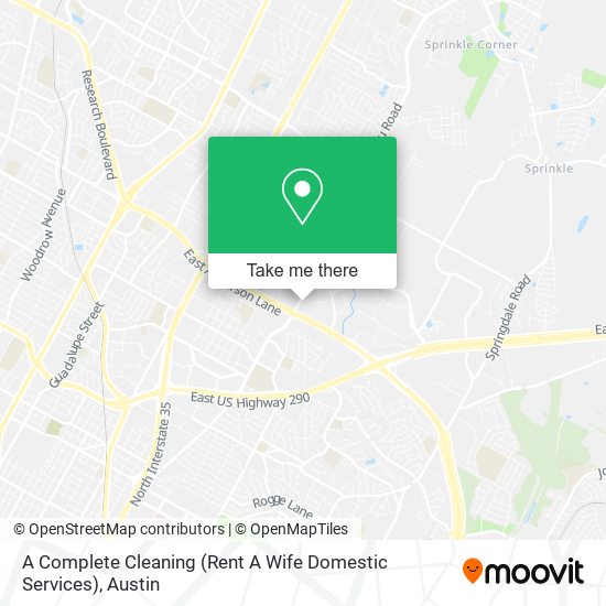 Mapa de A Complete Cleaning (Rent A Wife Domestic Services)