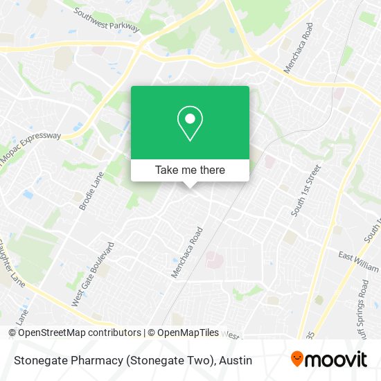 Stonegate Pharmacy (Stonegate Two) map