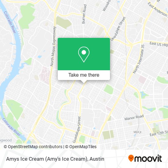 Mapa de Amys Ice Cream (Amy's Ice Cream)