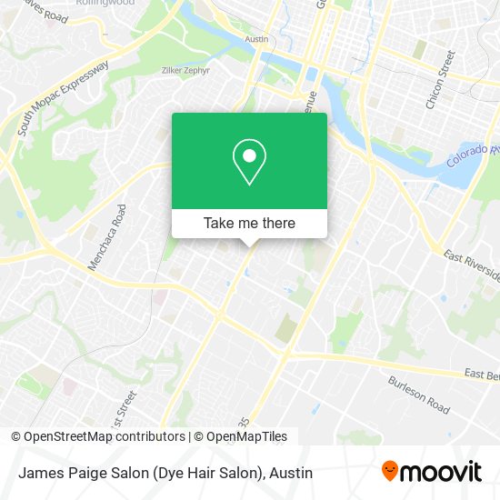 James Paige Salon (Dye Hair Salon) map