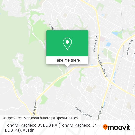 Tony M. Pacheco Jr. DDS P.A (Tony M Pacheco, Jr, DDS, Pa) map