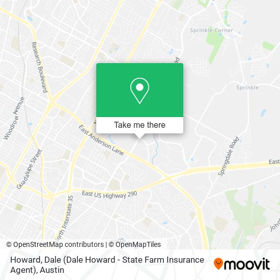 Mapa de Howard, Dale (Dale Howard - State Farm Insurance Agent)