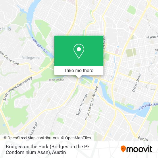 Mapa de Bridges on the Park (Bridges on the Pk Condominium Assn)