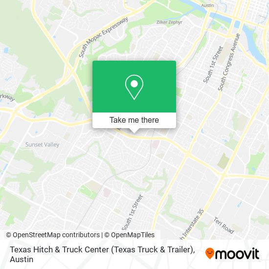 Mapa de Texas Hitch & Truck Center (Texas Truck & Trailer)