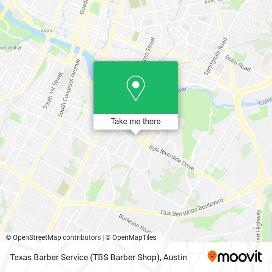 Mapa de Texas Barber Service (TBS Barber Shop)