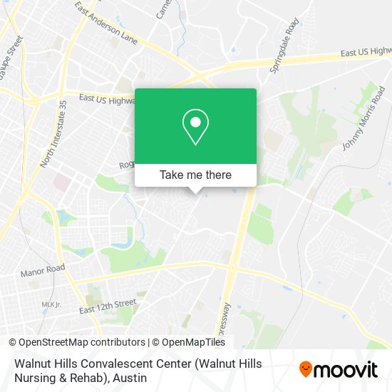 Walnut Hills Convalescent Center (Walnut Hills Nursing & Rehab) map