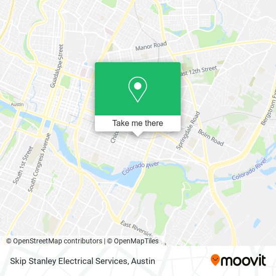 Skip Stanley Electrical Services map