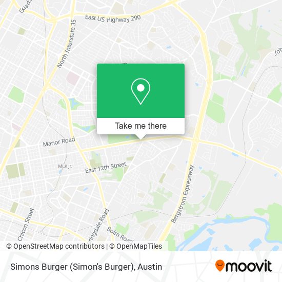 Simons Burger (Simon's Burger) map