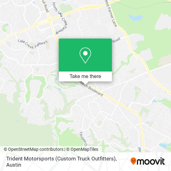 Trident Motorsports (Custom Truck Outfitters) map