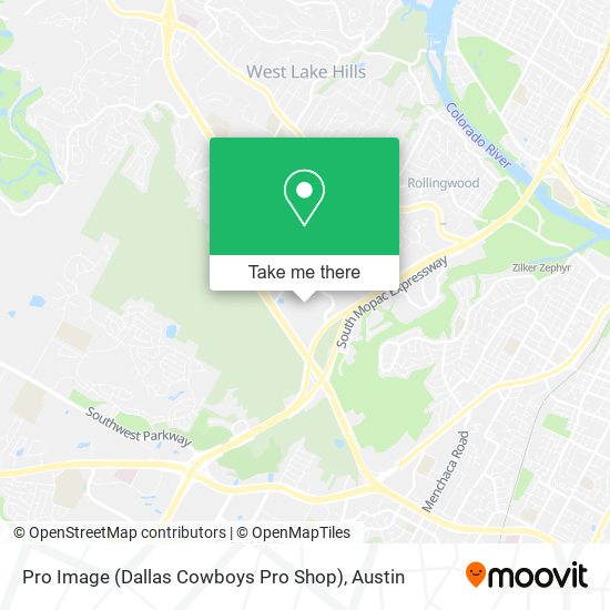 Pro Image (Dallas Cowboys Pro Shop) map