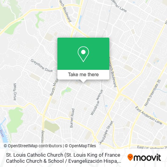 Mapa de St. Louis Catholic Church