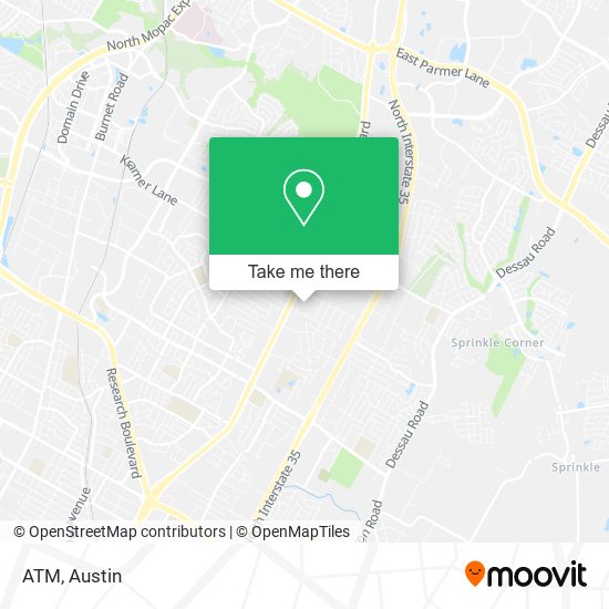 Mapa de ATM