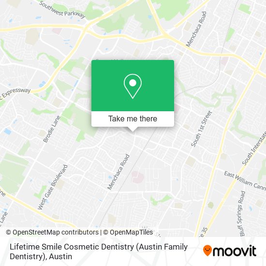 Mapa de Lifetime Smile Cosmetic Dentistry (Austin Family Dentistry)