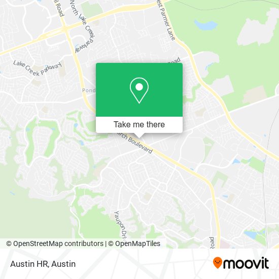 Mapa de Austin HR