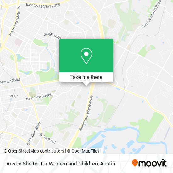 Mapa de Austin Shelter for Women and Children