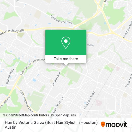 Hair by Victoria Garza (Best Hair Stylist in Houston) map