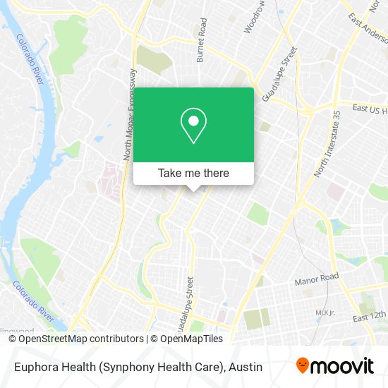 Euphora Health (Synphony Health Care) map