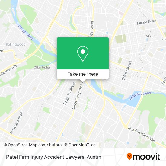 Patel Firm Injury Accident Lawyers map