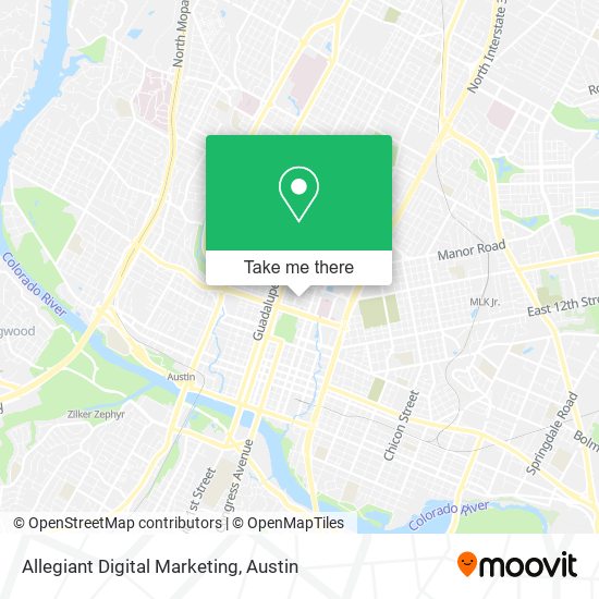 Allegiant Digital Marketing map