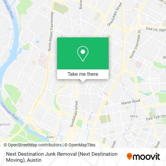 Next Destination Junk Removal (Next Destination Moving) map