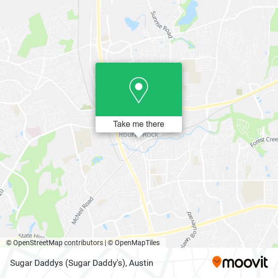 Mapa de Sugar Daddys (Sugar Daddy's)