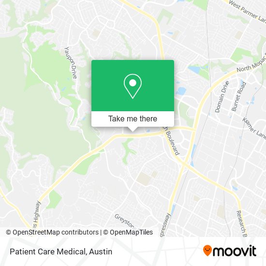 Patient Care Medical map