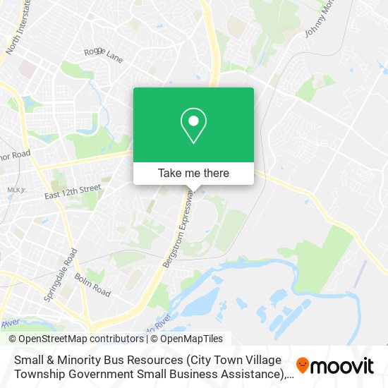 Small & Minority Bus Resources (City Town Village Township Government Small Business Assistance) map