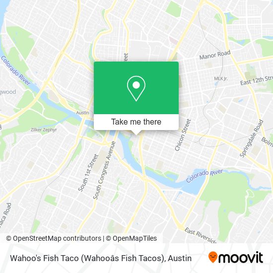 Mapa de Wahoo's Fish Taco (Wahooâs Fish Tacos)