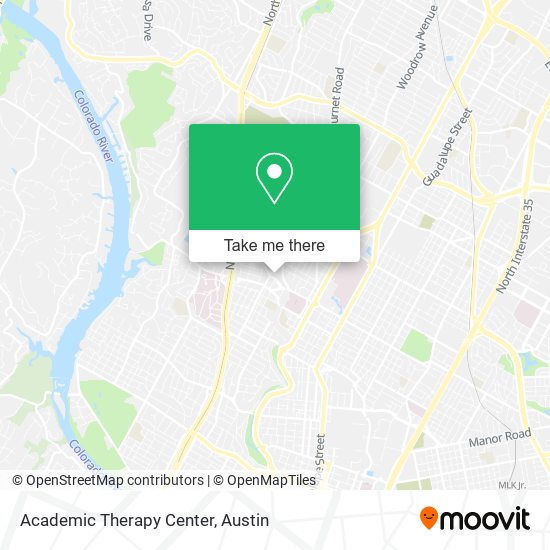 Mapa de Academic Therapy Center