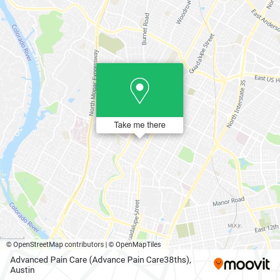 Mapa de Advanced Pain Care (Advance Pain Care38ths)