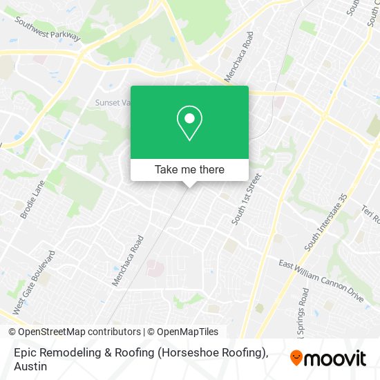Epic Remodeling & Roofing (Horseshoe Roofing) map