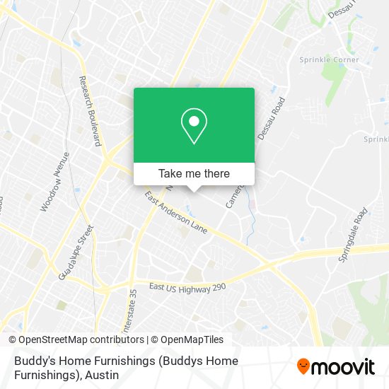 Mapa de Buddy's Home Furnishings (Buddys Home Furnishings)