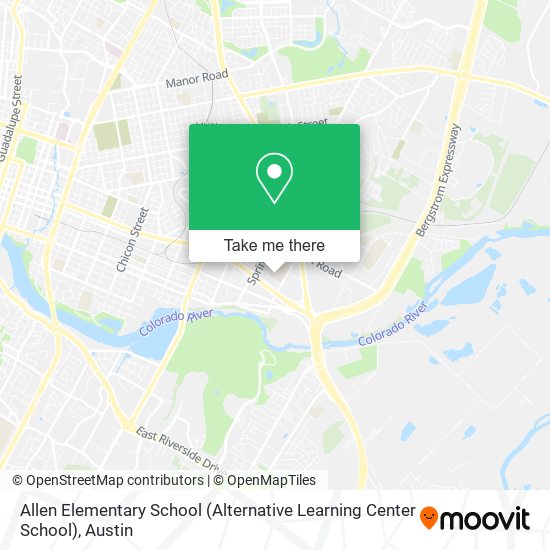 Mapa de Allen Elementary School (Alternative Learning Center School)