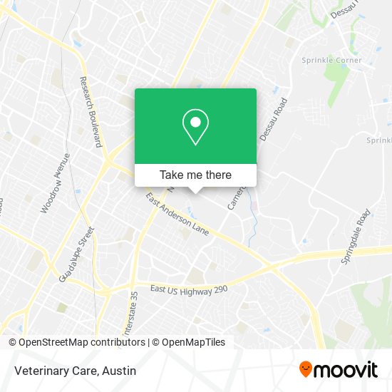 Veterinary Care map