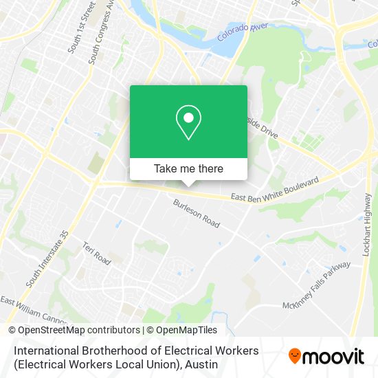 International Brotherhood of Electrical Workers (Electrical Workers Local Union) map